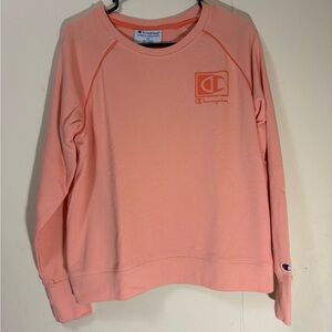Champion Women's Coral Crew Neck Sweater